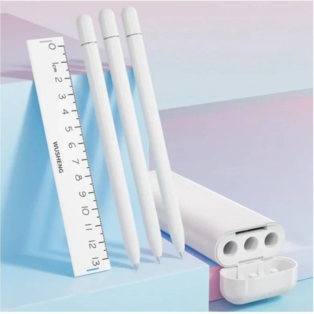 IMIUUC Minimalist And Portable High-Appearance Three-Pen Stationery Box